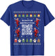 QR Trump Dance Code President Scan For Instruction Christmas T-Shirt - T-Shirt | Royal