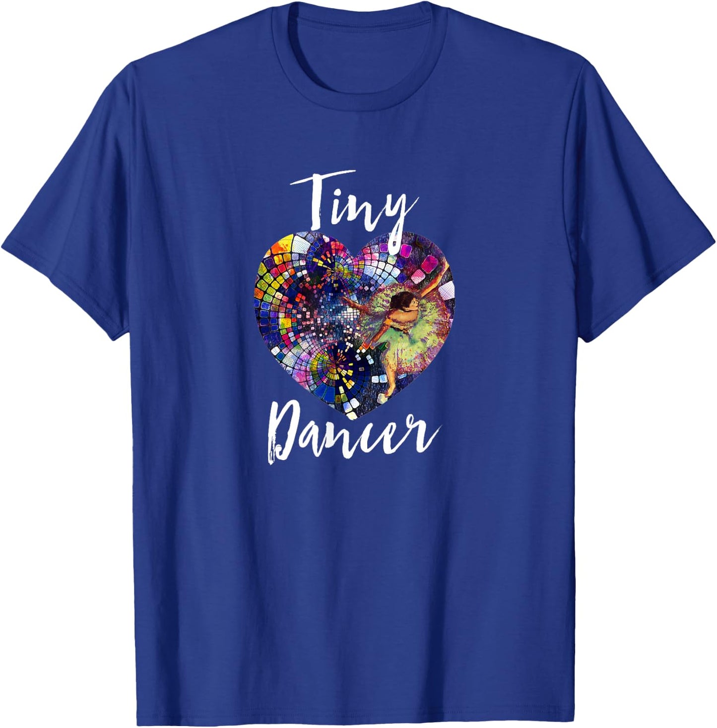 Tiny Dancer Degas Ballerina Heart T-Shirt - T-Shirt | Royal