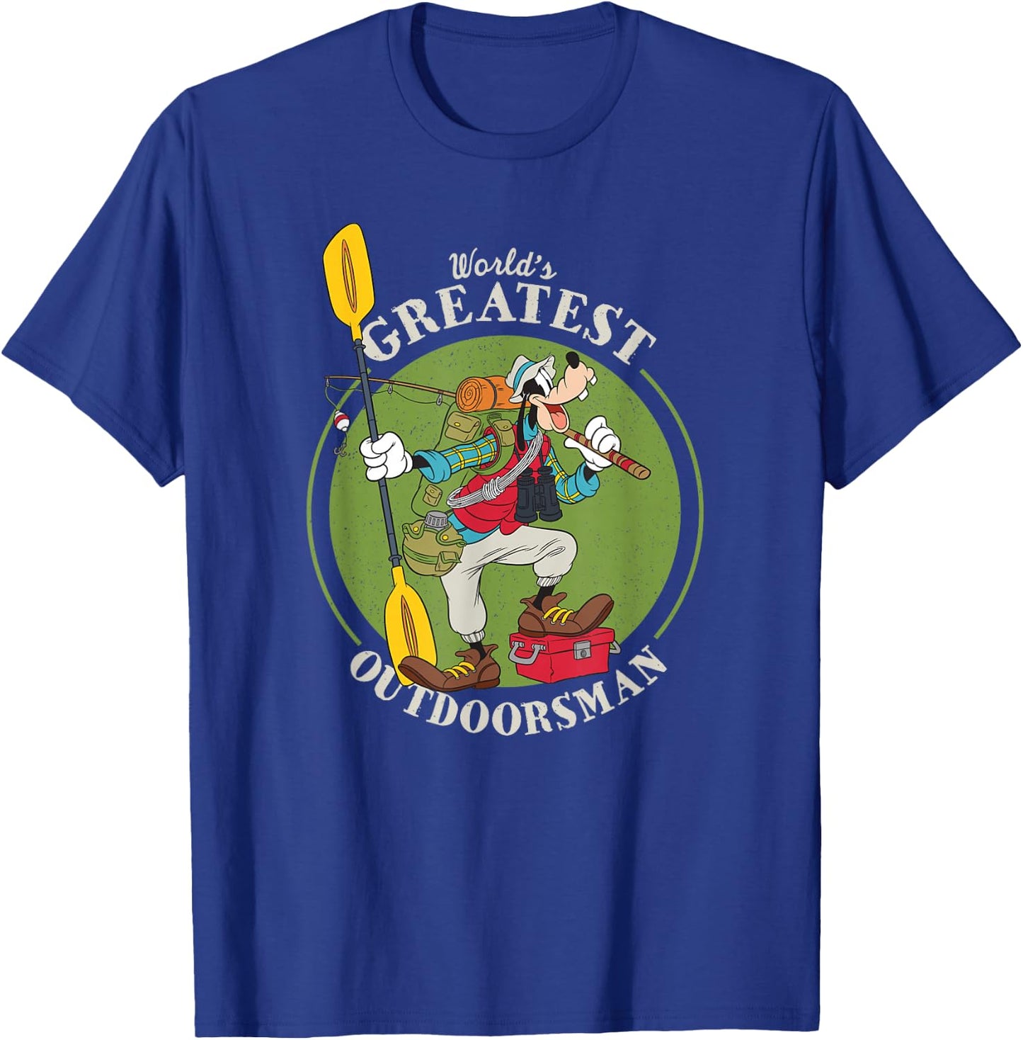 Disney Goofy Outdoorsman Father's Day T-Shirt - T-Shirt | Royal