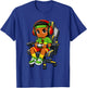 Funny Juneteenth African Afro Gamer Gaming Boys Kids Teens T-Shirt - T-Shirt | Royal