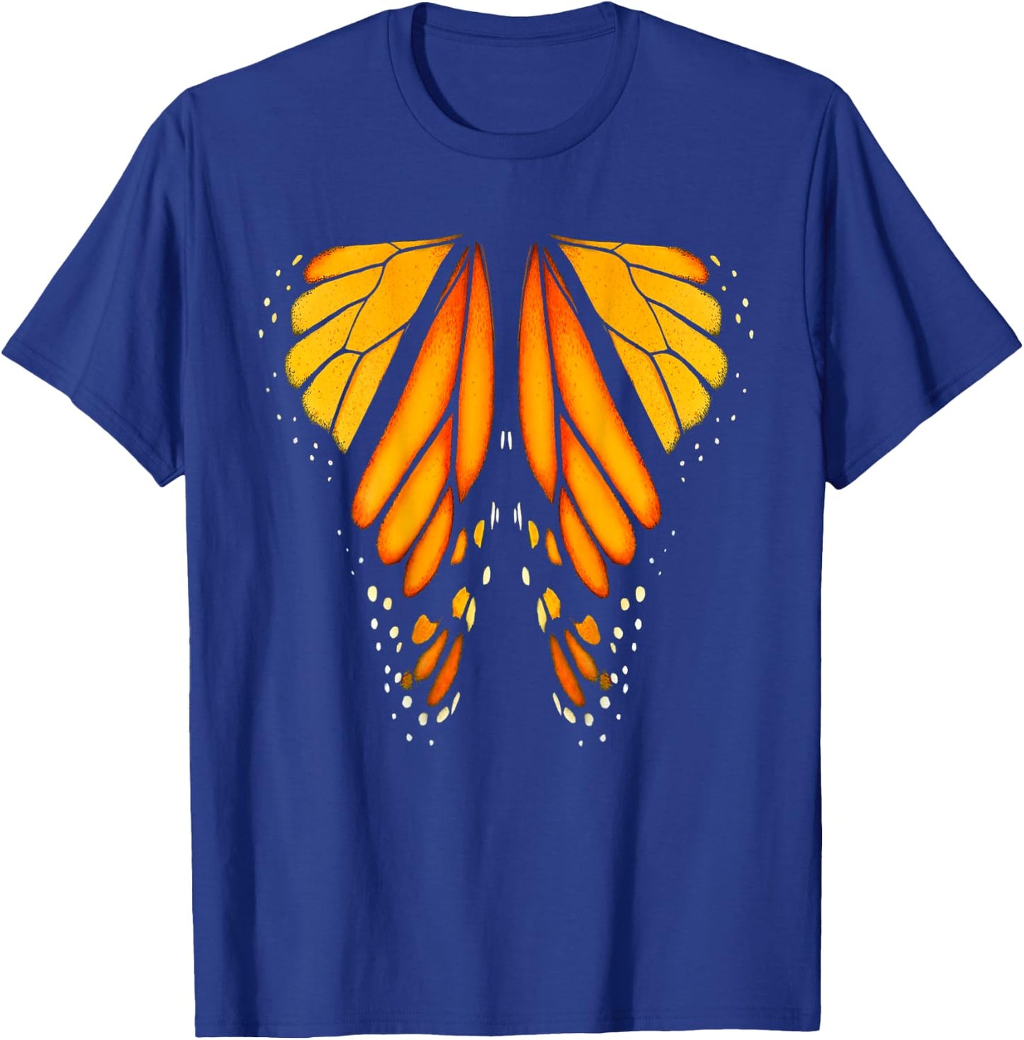 Monarch Butterfly Wings T-Shirt - T-Shirt | Royal