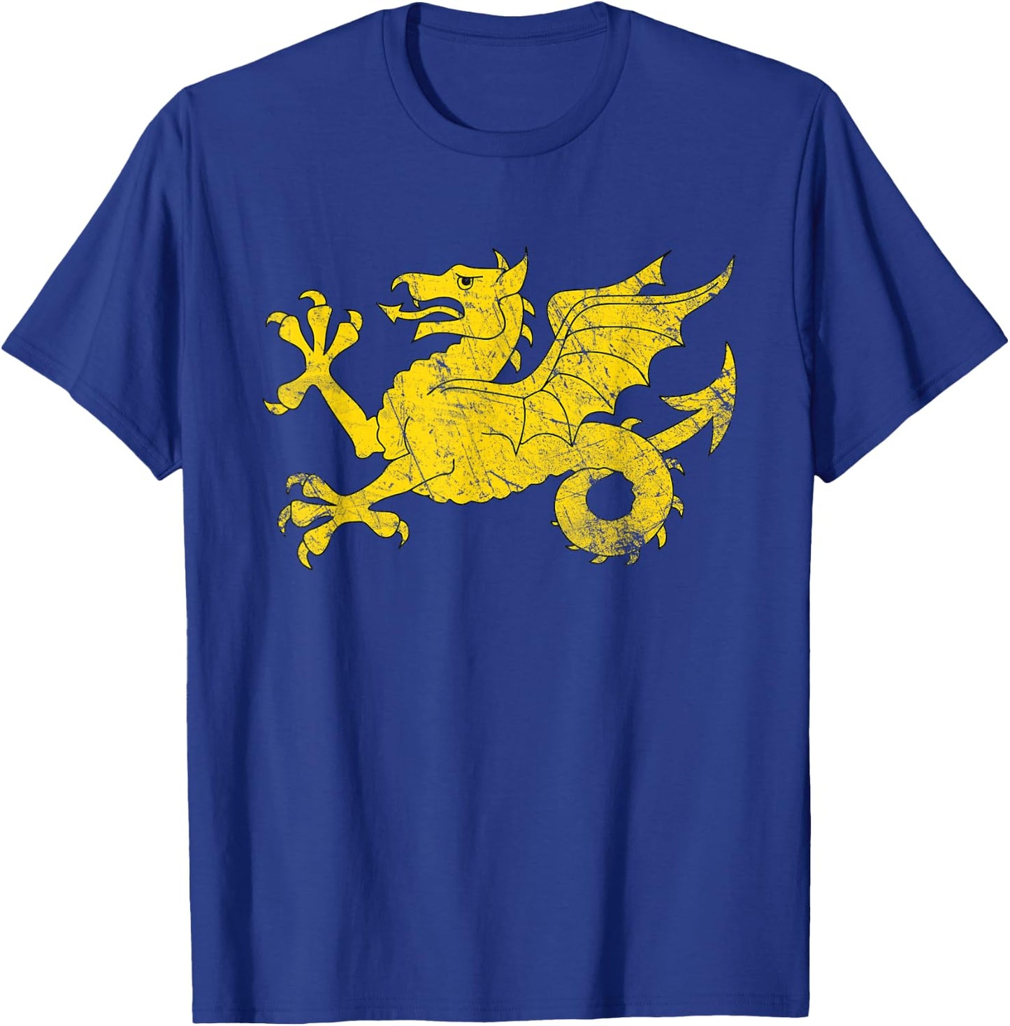 England Medieval Britain Ancient Dragon Wessex Wyvern Anglo T-Shirt - T-Shirt | Royal