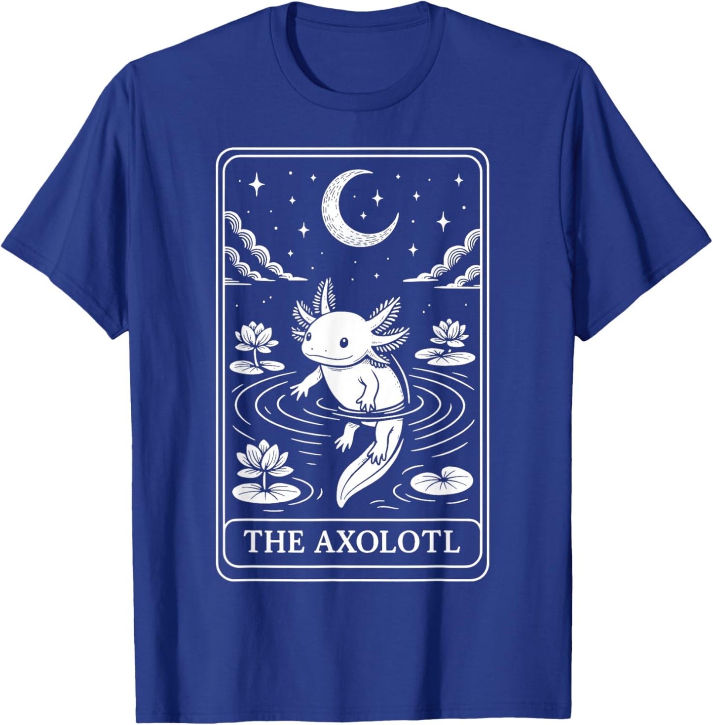 The Axolotl Tarot Card T-Shirt - T-Shirt | Royal