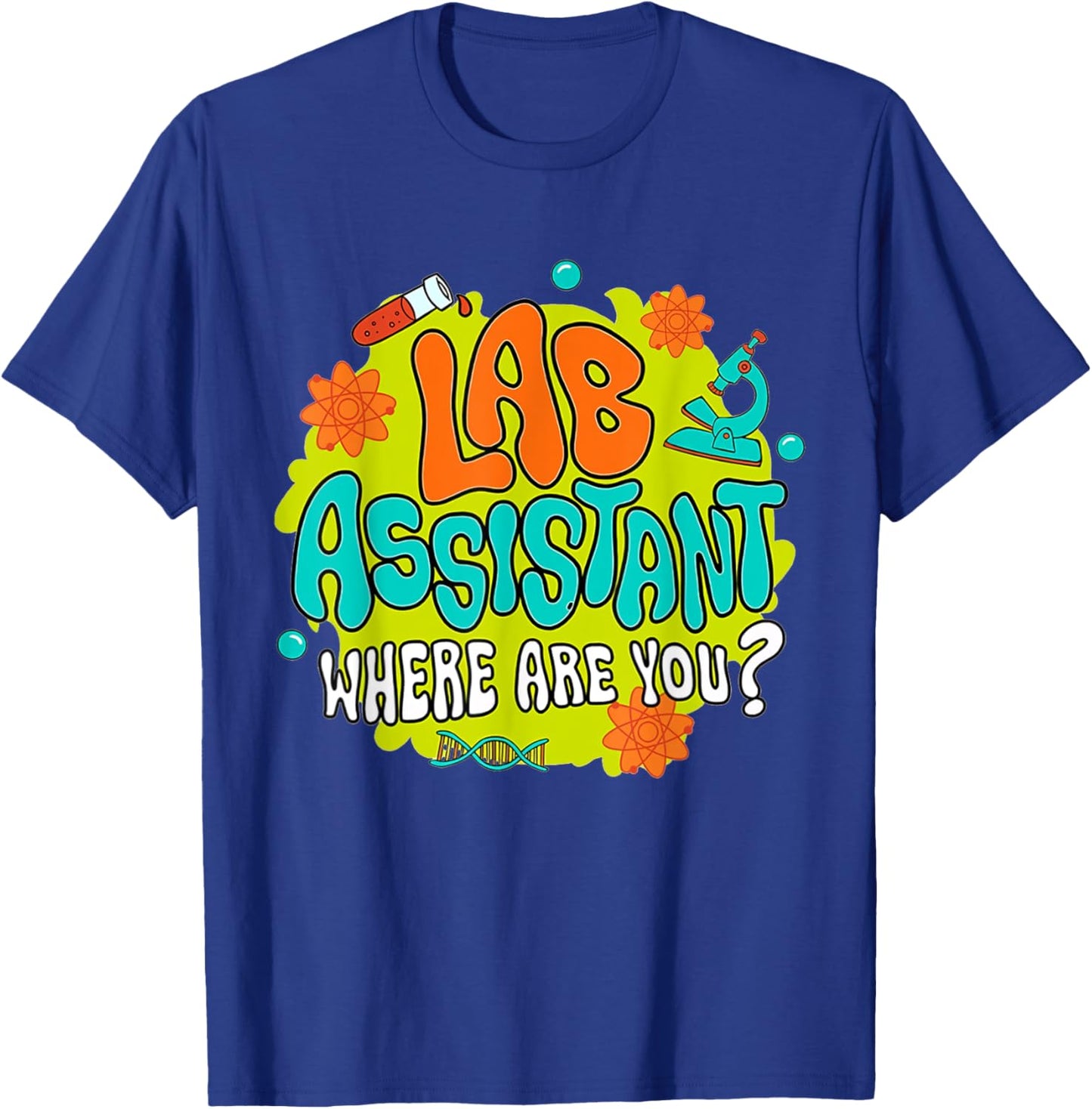 Lab Week 2025 MLS MLT Lab Scientist Laboratory Tech Team T-Shirt - T-Shirt | Royal