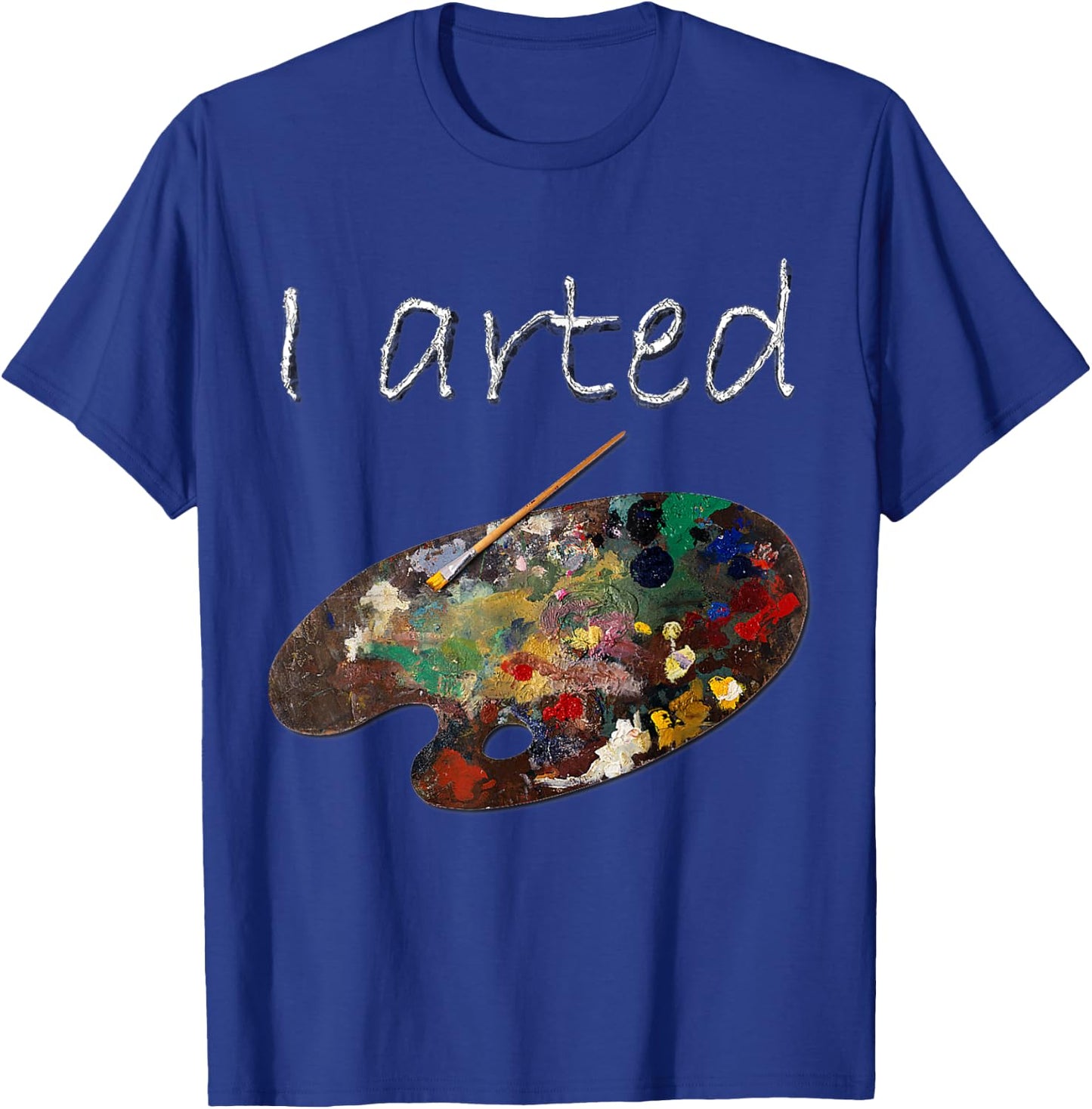 Chef Rimer I Arted - Funny Art Shirt - -Adults, Kids to Adults, Black, Small, Short Sleeve T-Shirt - T-Shirt | Royal