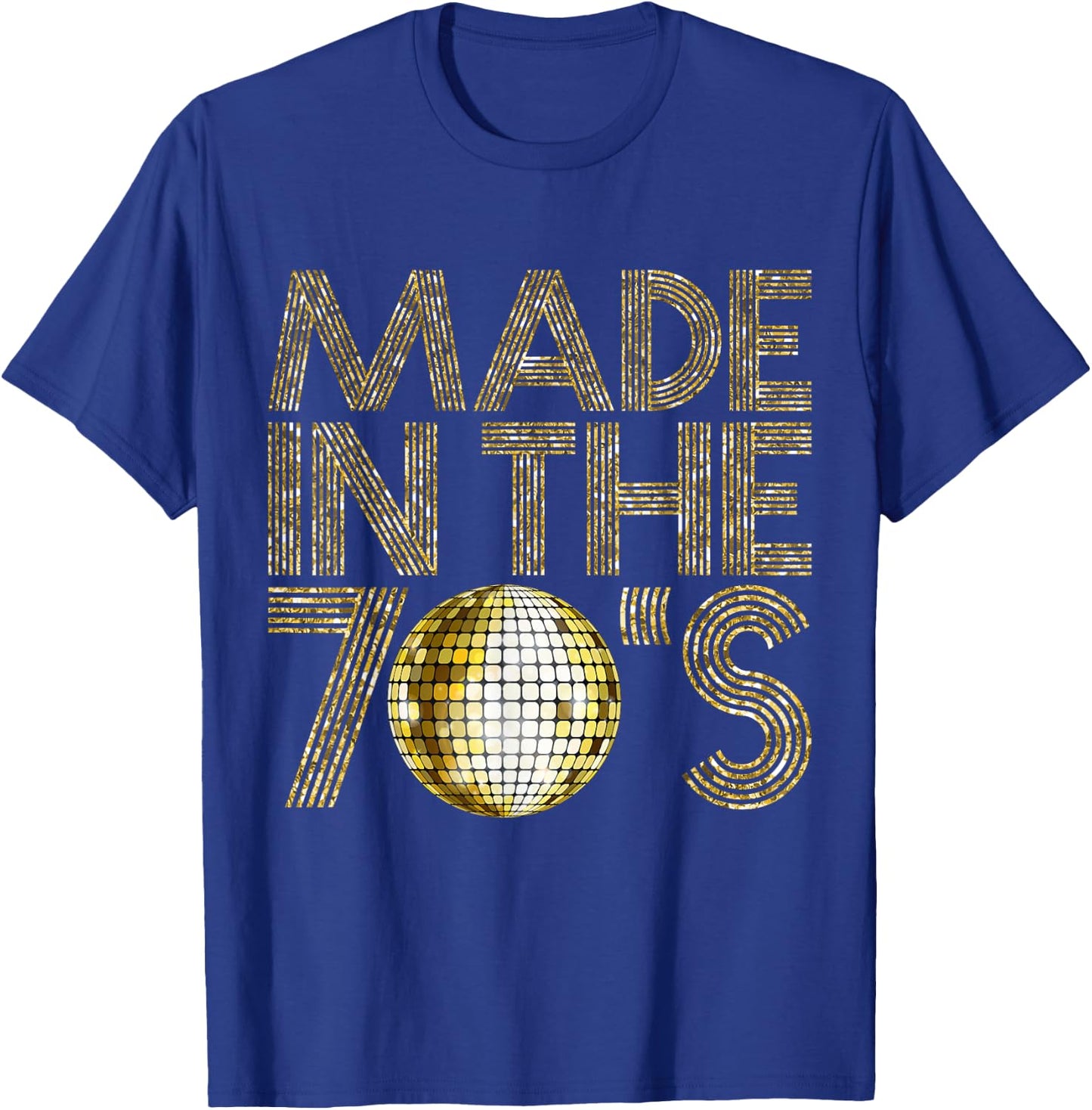 Made In The 70s Seventies 1979 Retro Disco 40 Years T-Shirt - T-Shirt | Royal