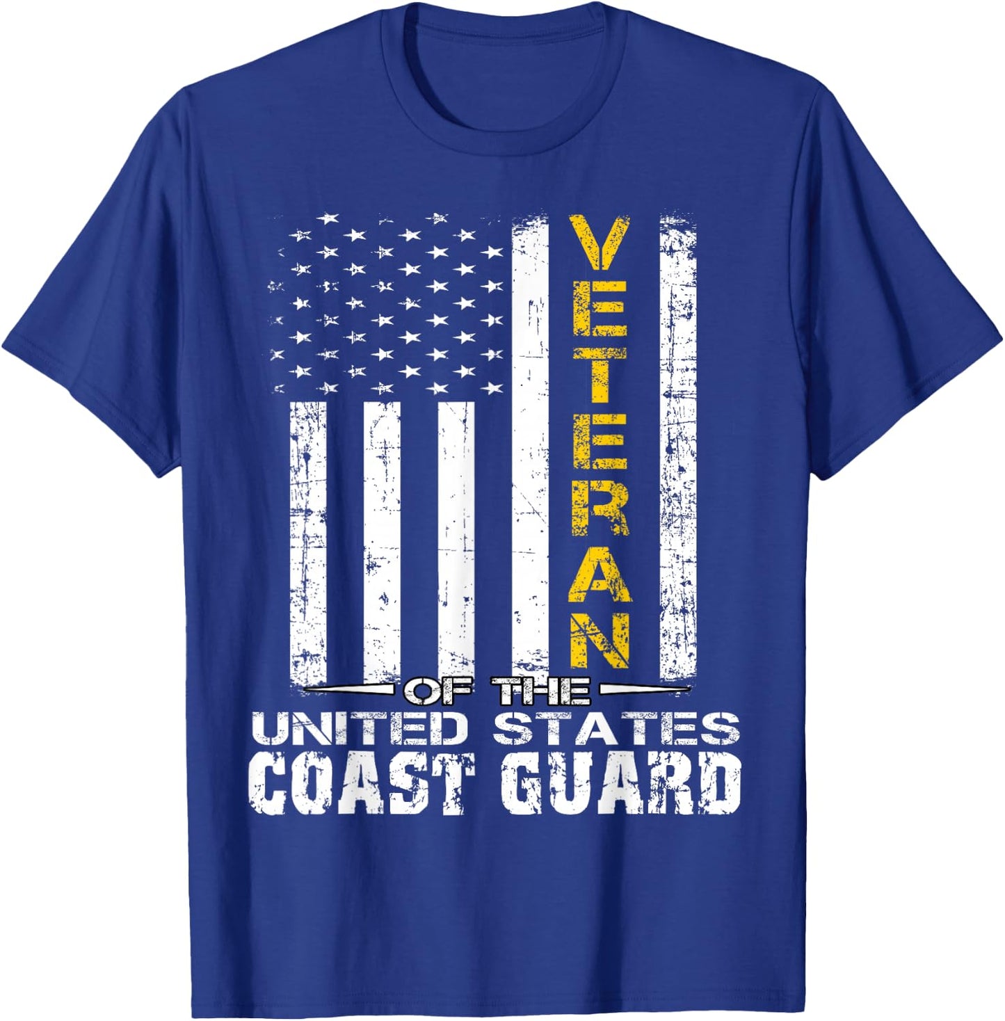 Veteran of the United States US Coast Guard T-Shirt - T-Shirt | Royal