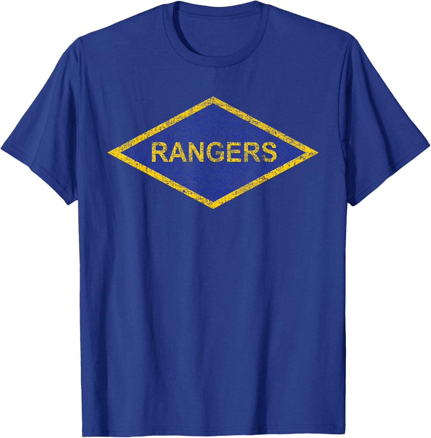 American Marauder: Ranger Diamond WWII Insignia T-Shirt - T-Shirt | Royal