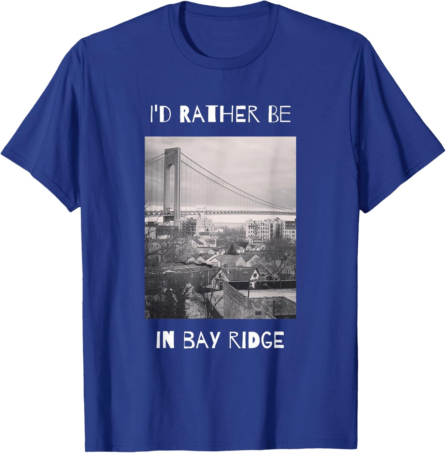 Bay Ridge Brooklyn T-Shirt - T-Shirt | Royal