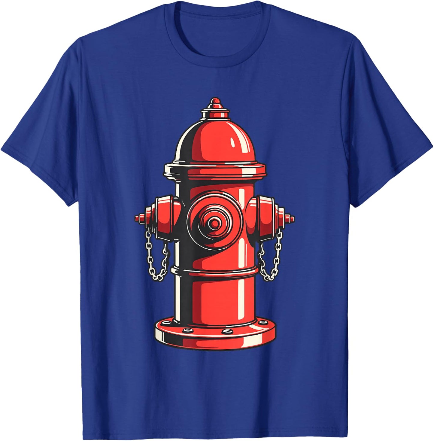Fire Hydrant Shirt Kids Adult Men Women Fire Hydrant Costume T-Shirt - T-Shirt | Royal