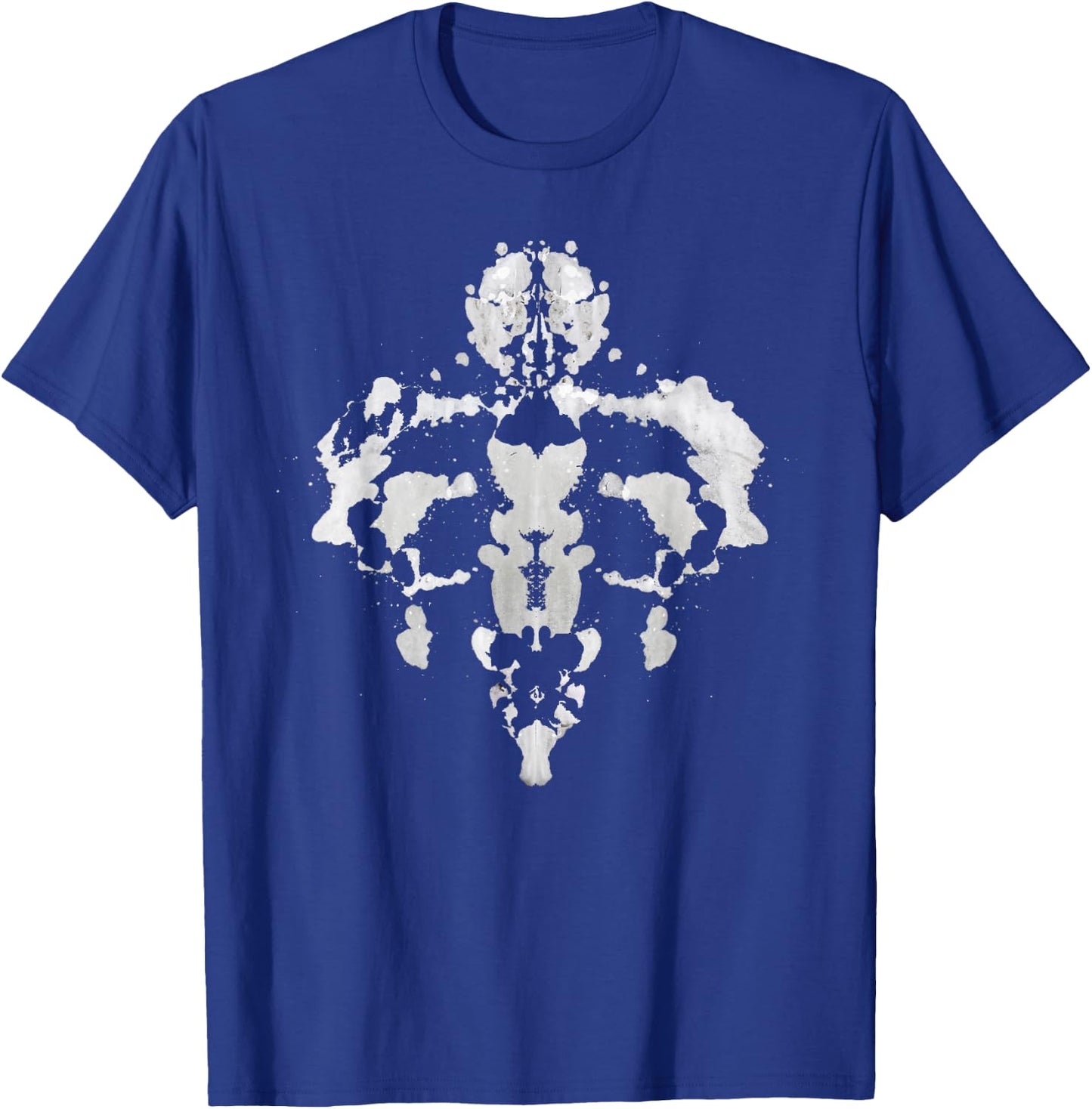 Rorschach Ink Blot Test T Shirt white Psychology gift T-Shirt - T-Shirt | Royal