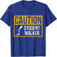Amputee Humor Student Walk Leg Arm Funny Recovery Gifts T-Shirt - T-Shirt | Royal