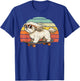 Cool Shih Tzu Dog Skateboard Retro Sunset Vintage Style T-Shirt - T-Shirt | Royal