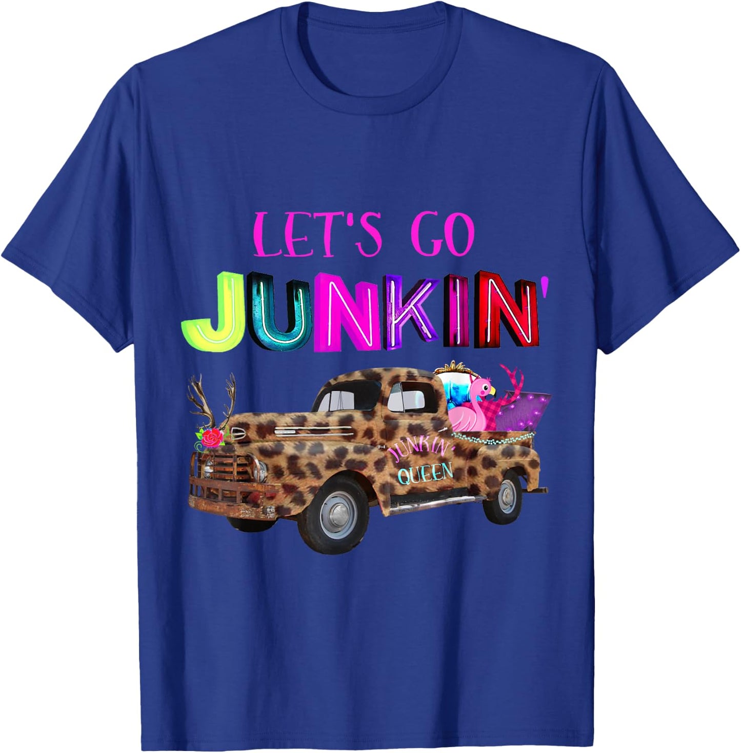 Junkin , Flea Markets, Vintage, Junker T-Shirt - T-Shirt | Royal