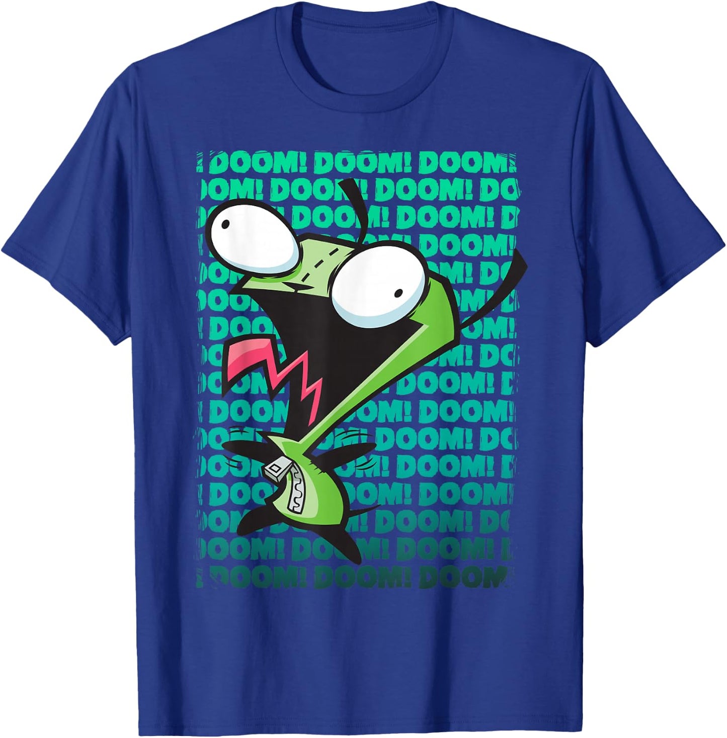 Nickelodeon Invader Zim Gir Impending Doom Song Small T-Shirt - T-Shirt | Royal