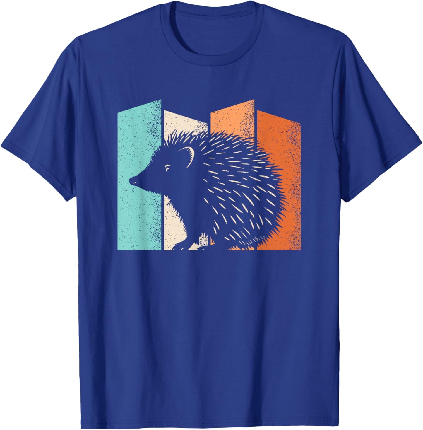 Retro Hedgehog Lover Vintage Men Women Kids T-Shirt - T-Shirt | Royal