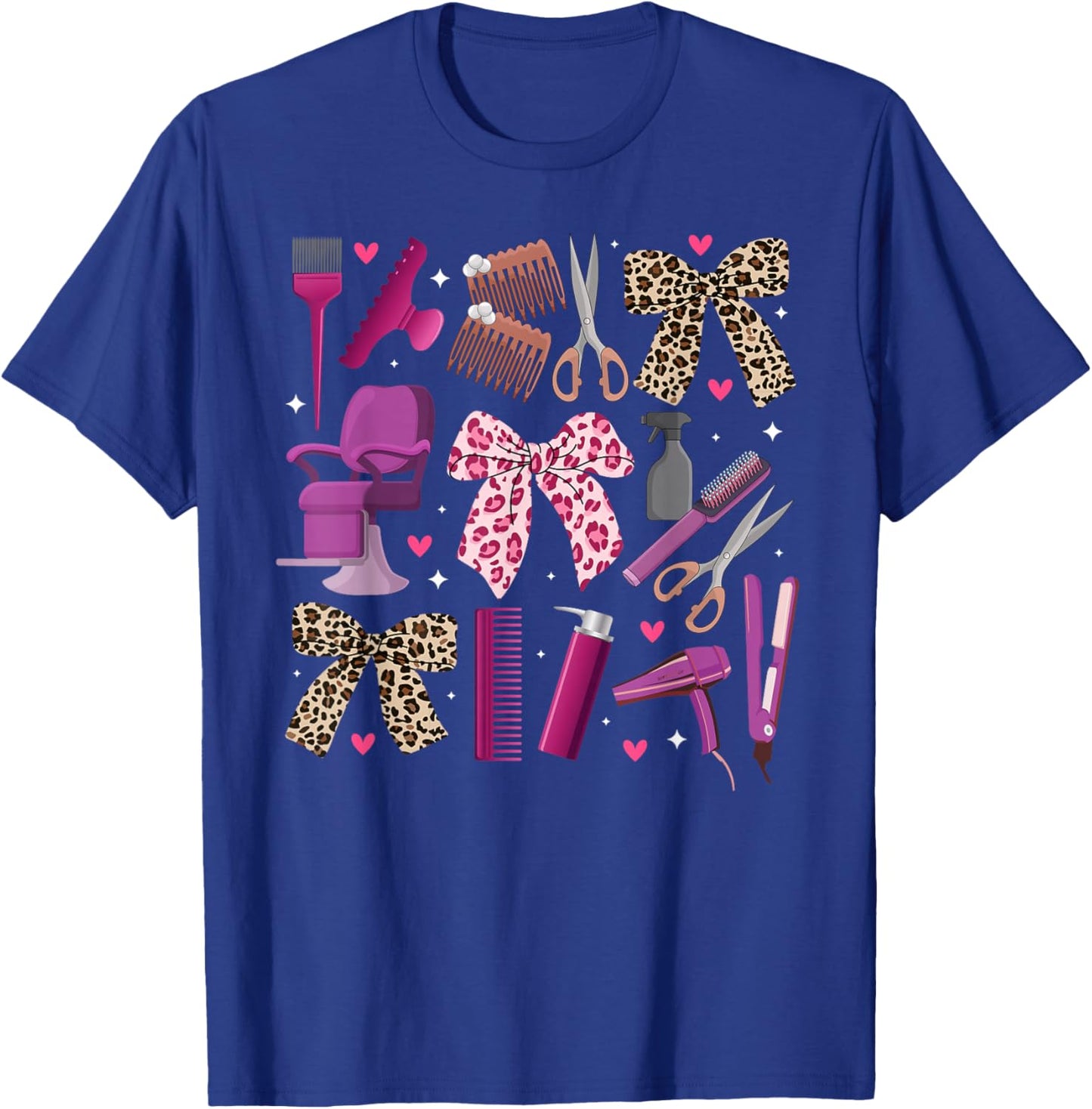 Hair Stylist Coquette Hair Dresser Hairstylist Hairdresser T-Shirt - T-Shirt | Royal