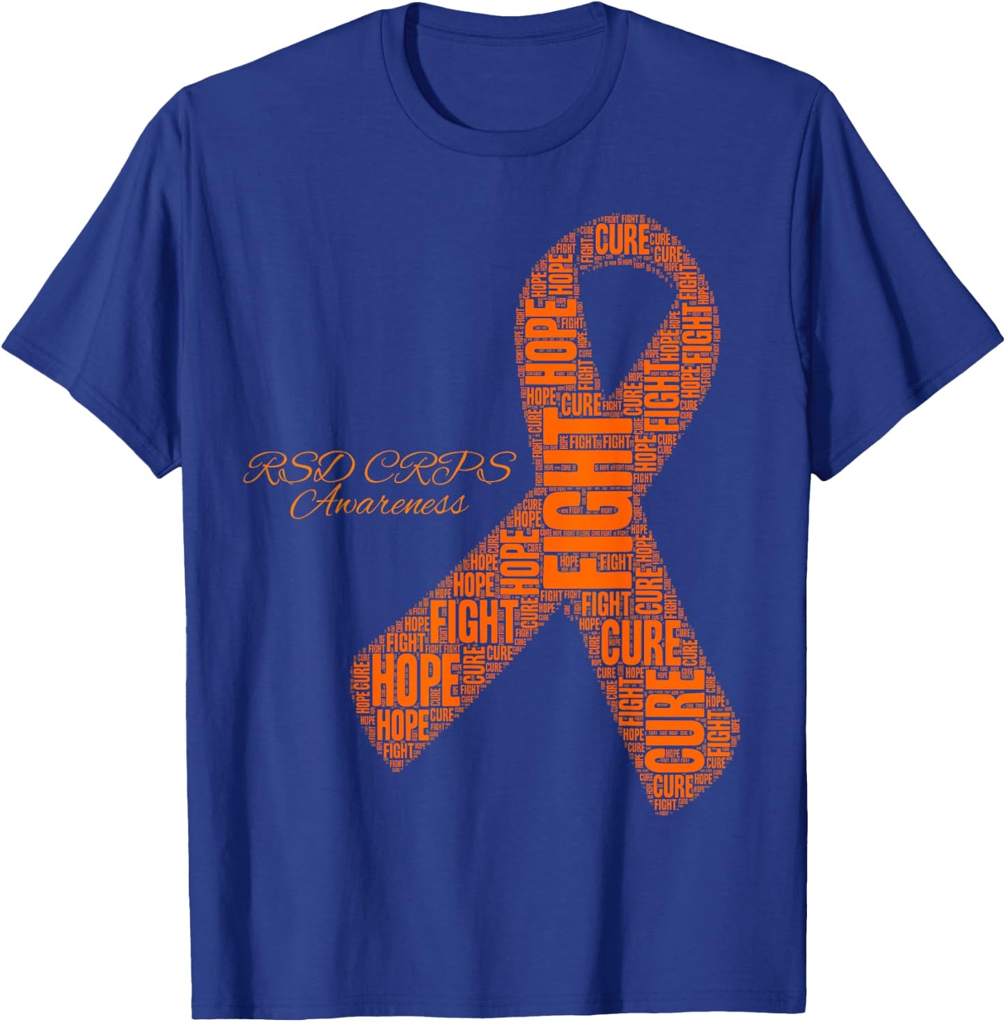 RSD CRPS Awareness Month T-Shirt - T-Shirt | Royal