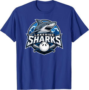 Lakeside Sharks T-Shirt - T-Shirt | Royal
