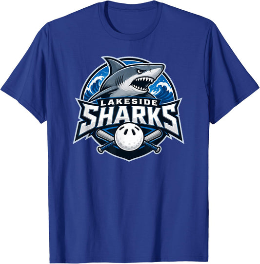 Lakeside Sharks T-Shirt - T-Shirt | Royal