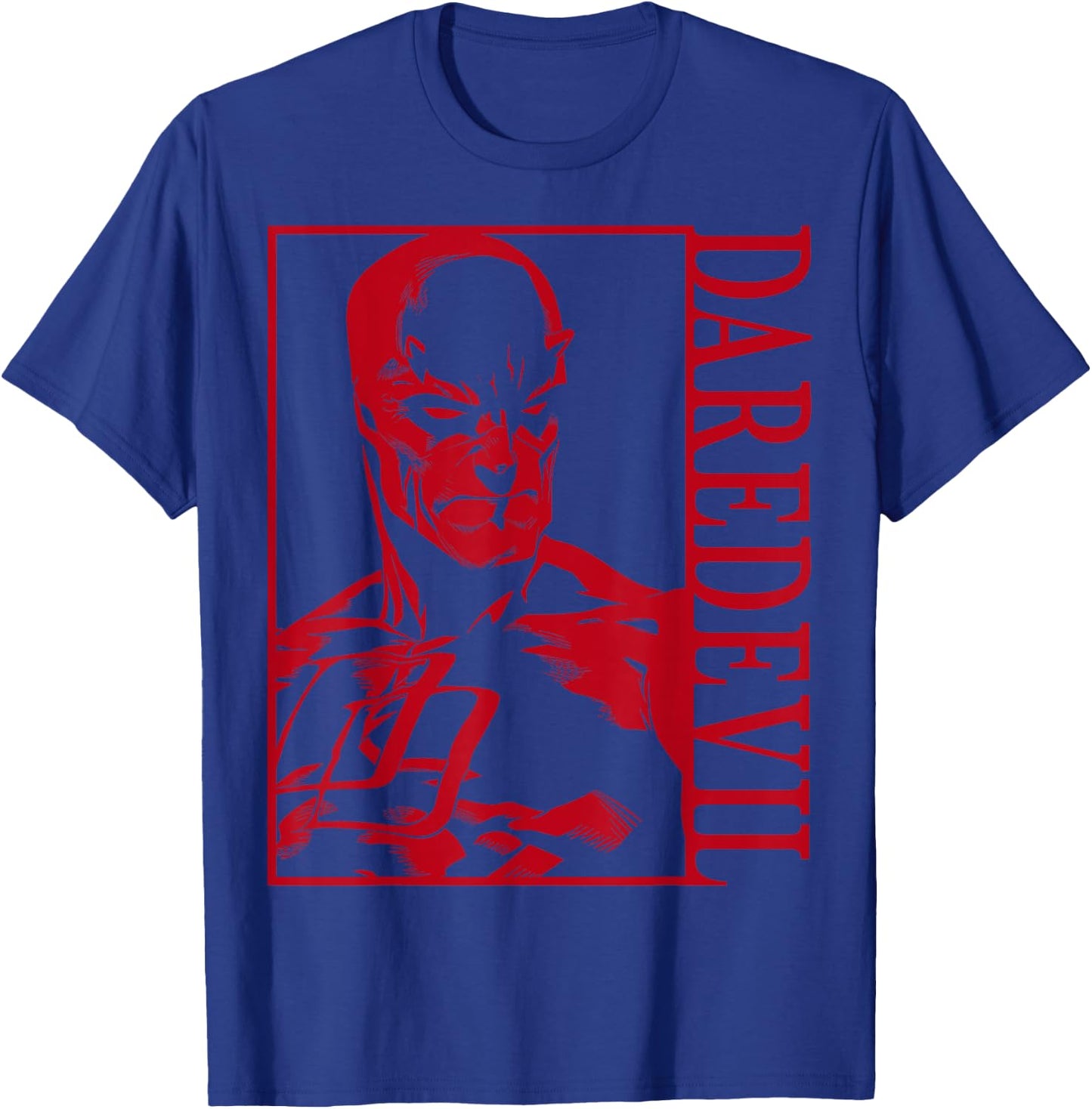 Marvel Daredevil Dark Tonal Poster T-Shirt - T-Shirt | Royal