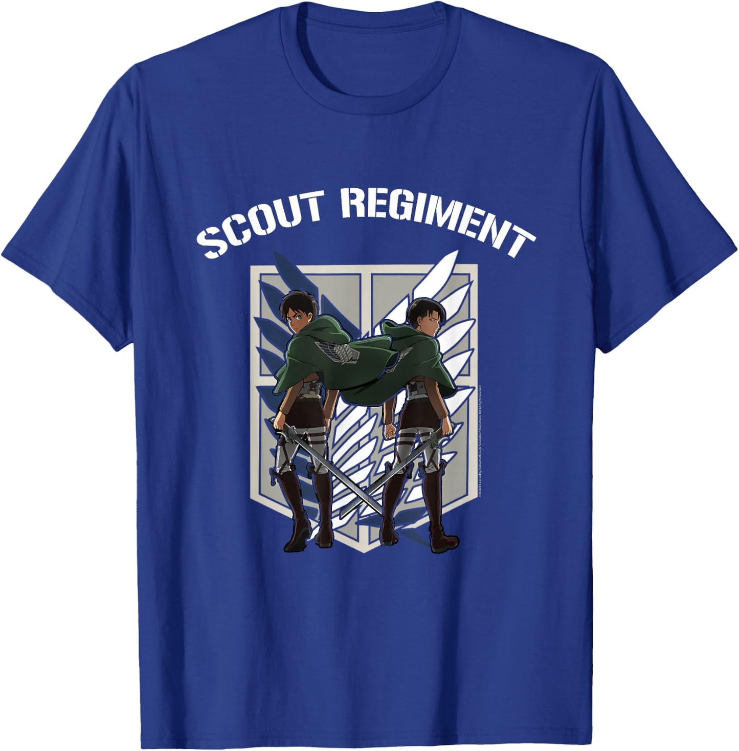 Attack on Titan Survey Corps Scout Regiment Anime T-Shirt - T-Shirt | Royal