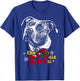 Elf did it Pitbull Christmas T-Shirt - T-Shirt | Royal