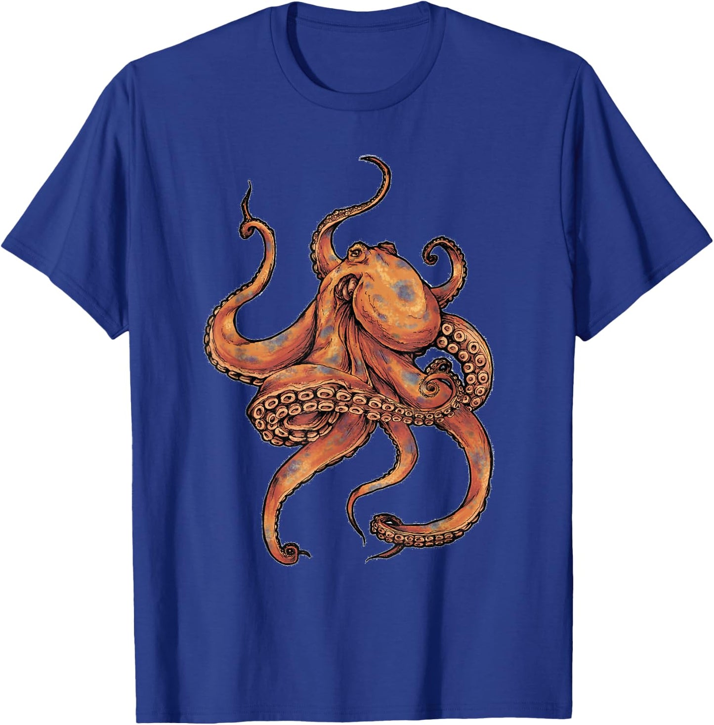 Octopus T Shirt women boys girls kids T-Shirt - T-Shirt | Royal