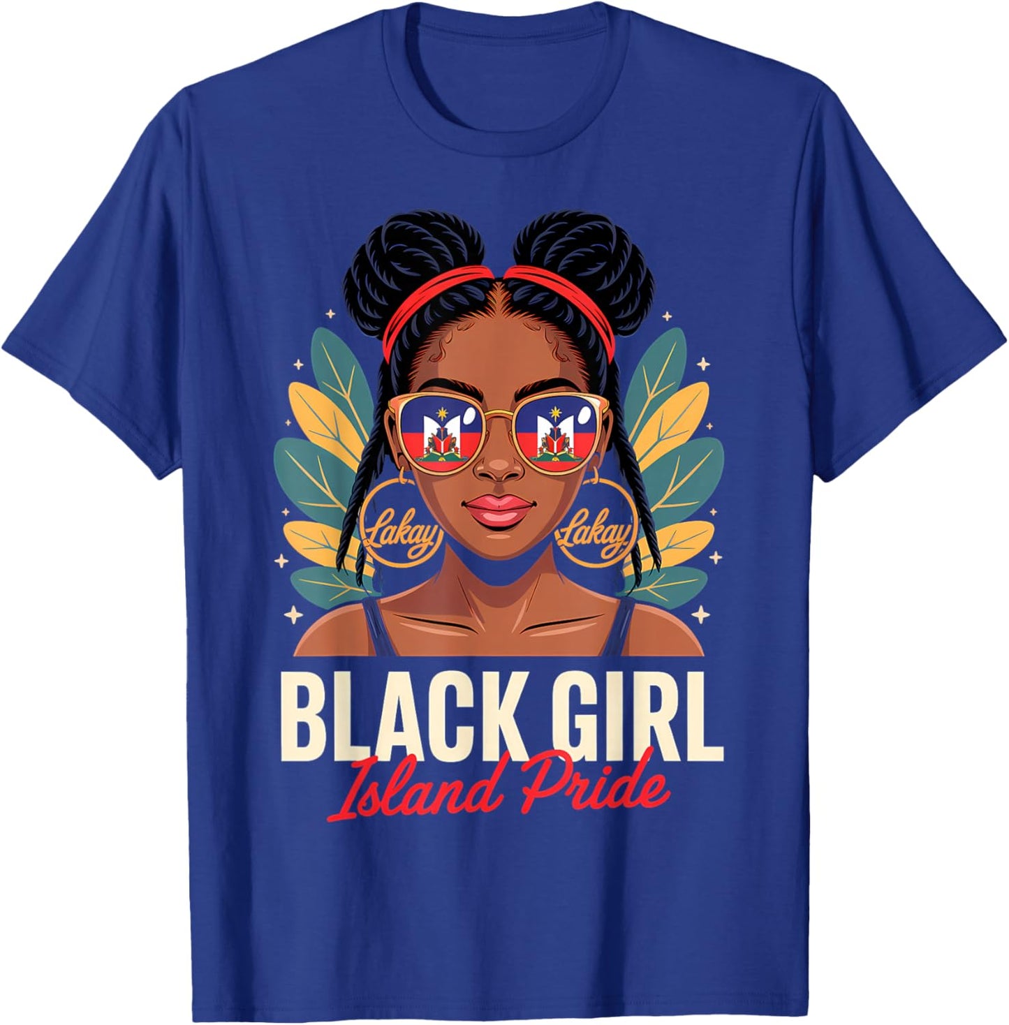 Haitian Princess Haiti Black Girl Haitian Roots T-Shirt - T-Shirt | Royal