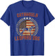 Catahoula Leopard Dog American Flag Shirt USA Dog Lover Gift T-Shirt - T-Shirt | Royal