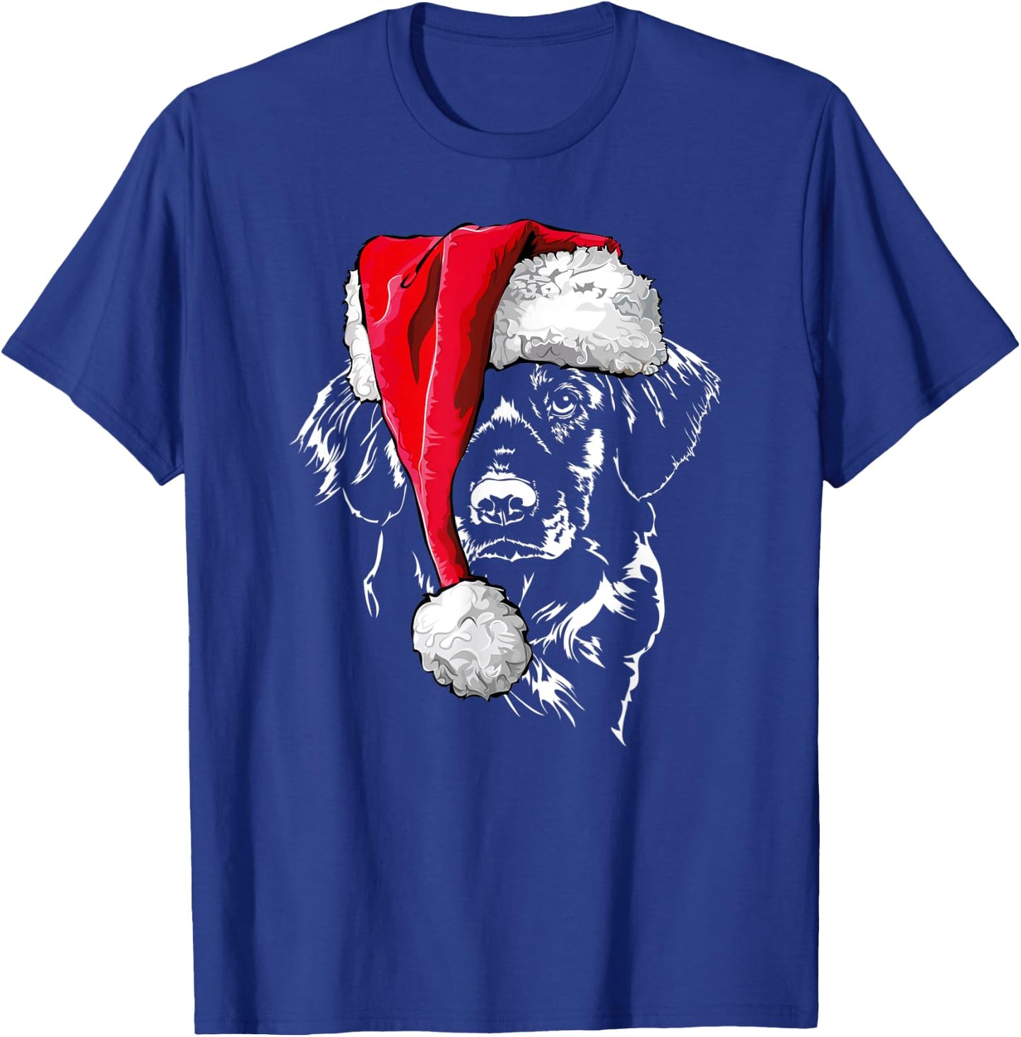 Nova Scotia Duck Tolling Retriever mom Santa Christmas gift T-Shirt - T-Shirt | Royal