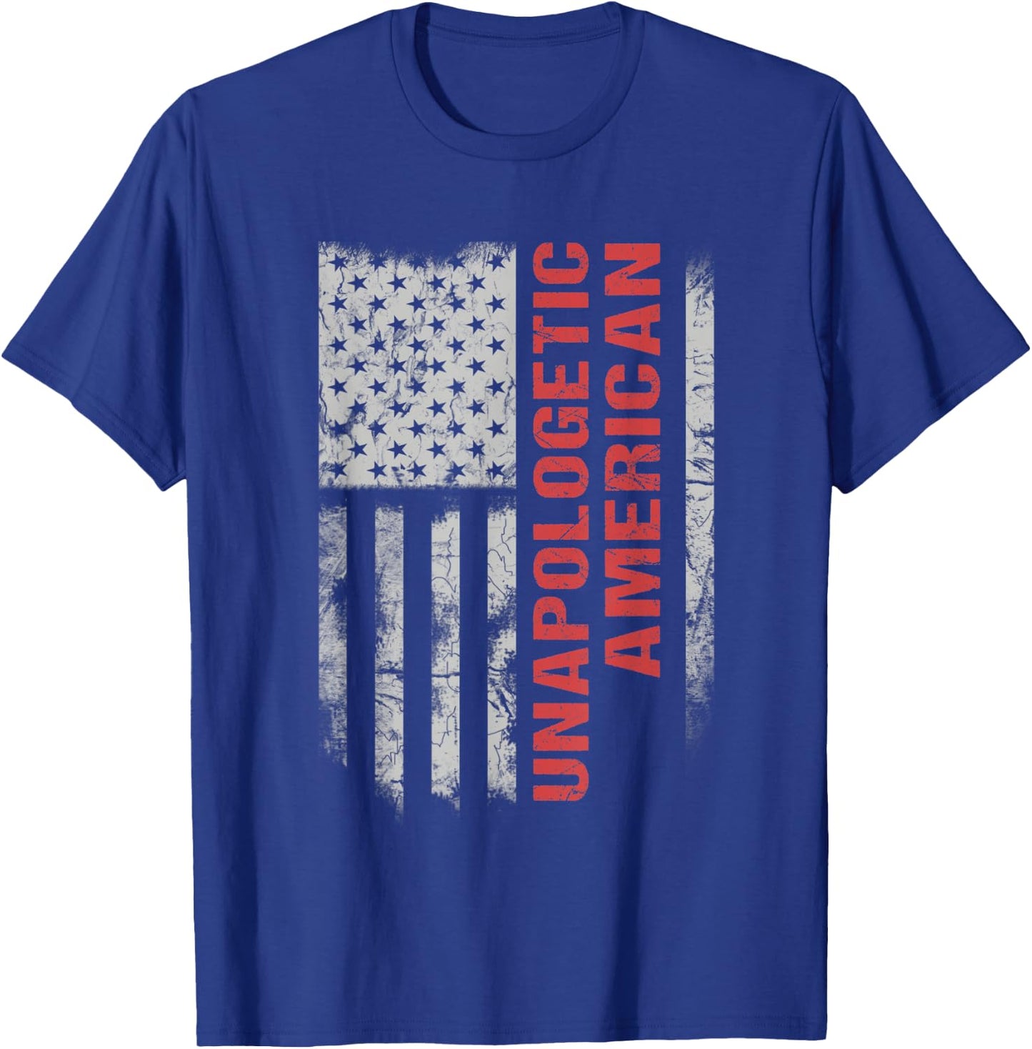 Unapologetic American T-Shirt - T-Shirt | Royal