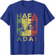 Hafa Adai Guam Vintage 1980s T-Shirt - T-Shirt | Royal