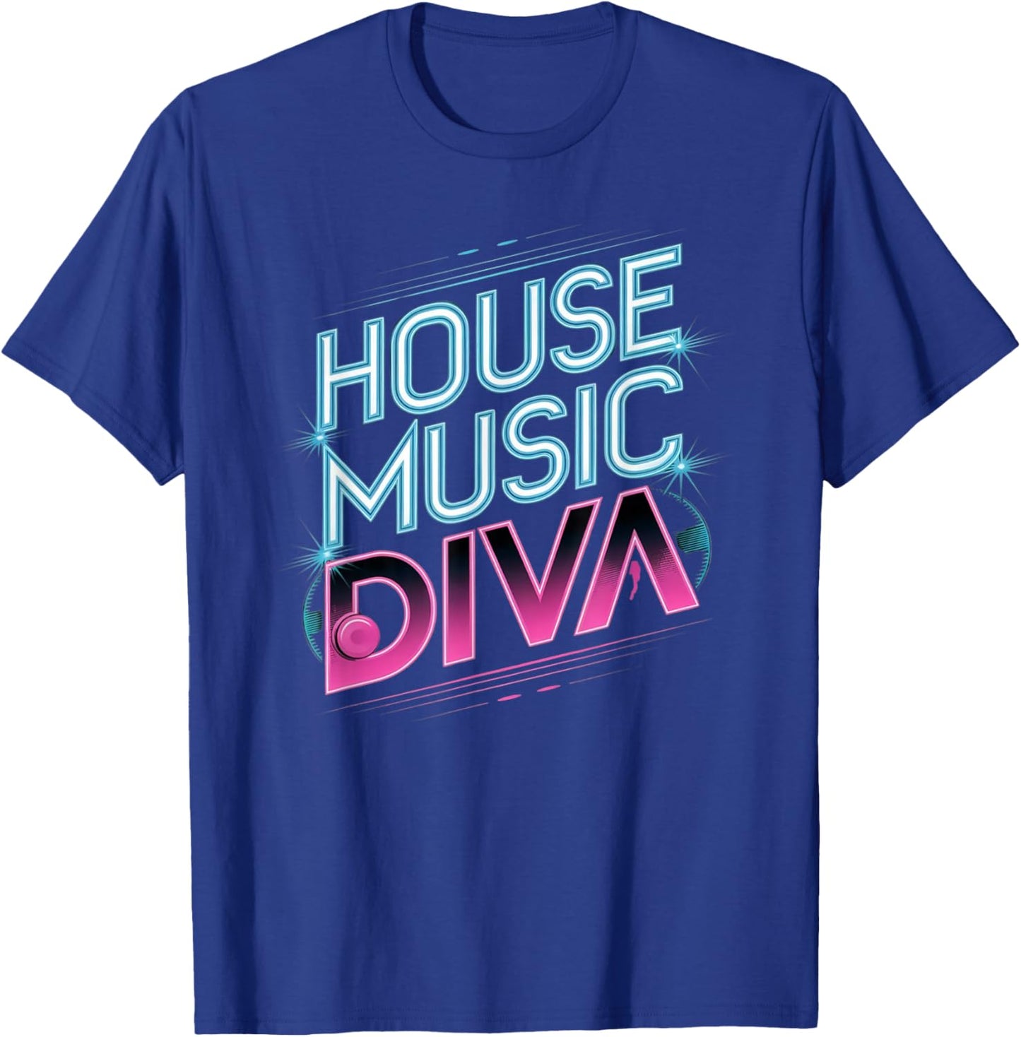 House Music Diva T-Shirt - T-Shirt | Royal