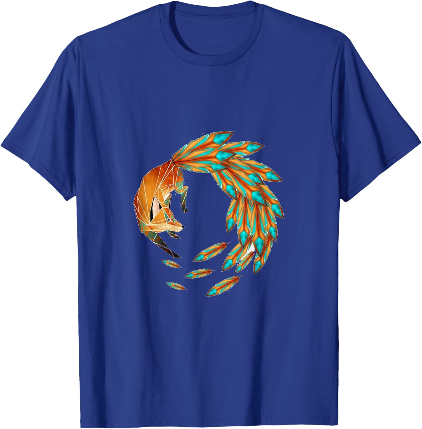 9 Tailed Fox T-Shirt - T-Shirt | Royal