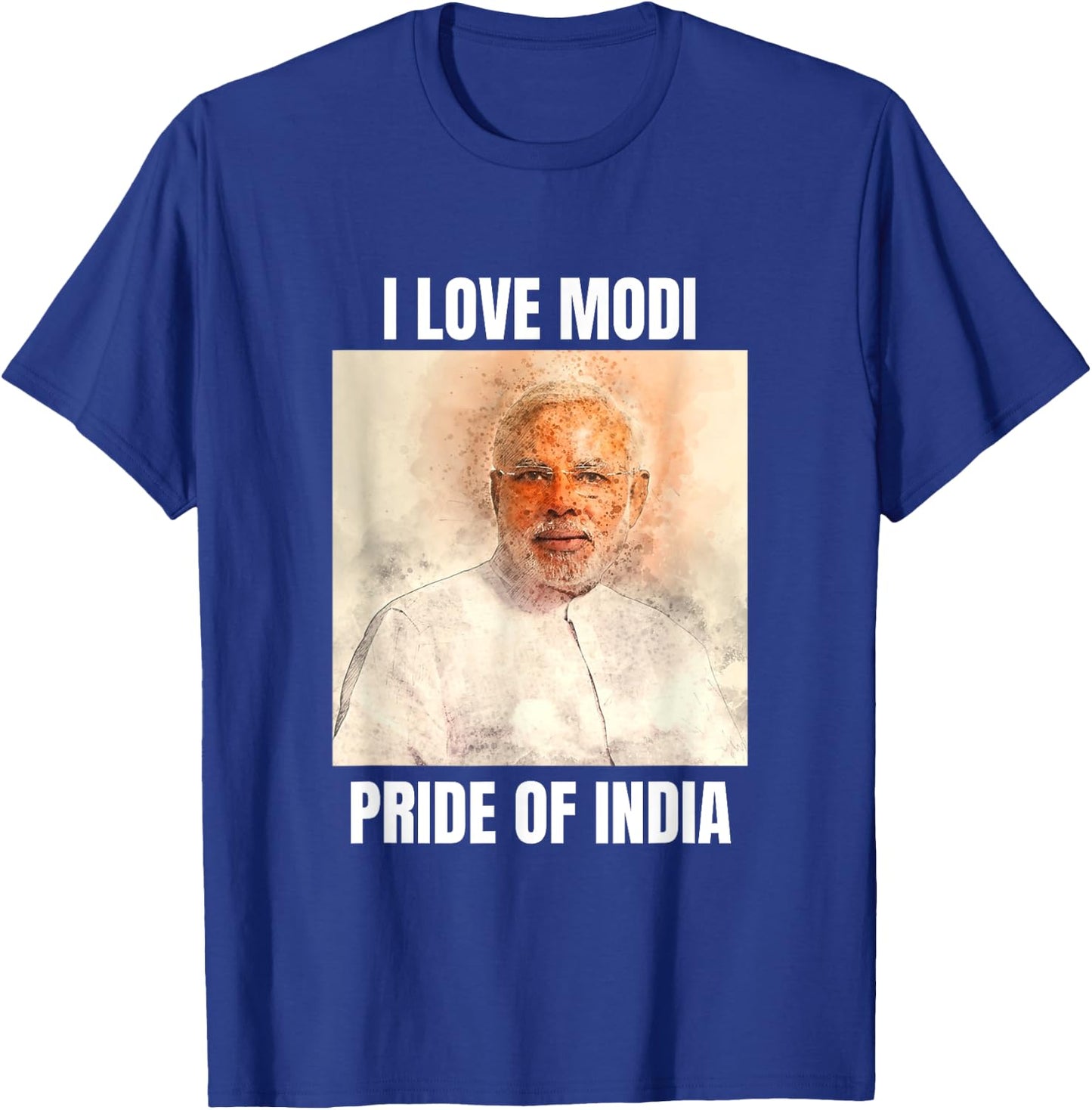 Narendra Modi - Pride of India - I Love Modi T-Shirt - T-Shirt | Royal