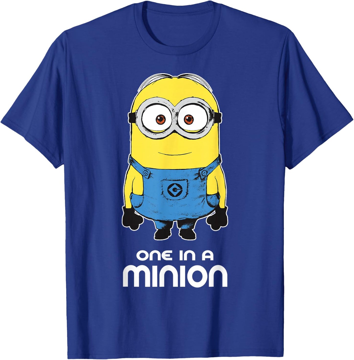Despicable Me Minions Bob One In A Minion Graphic T-Shirt - T-Shirt | Royal