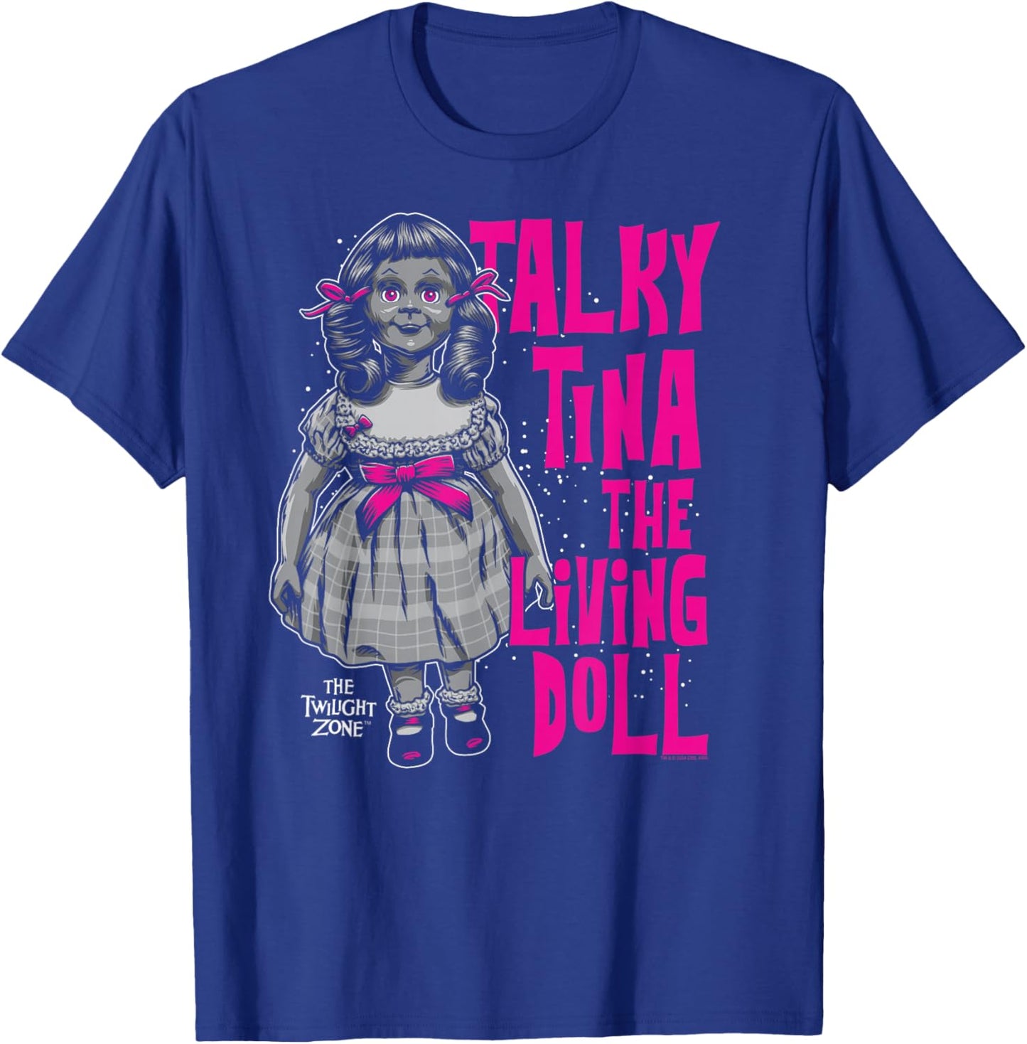 The Twilight Zone Talky Tina Living Doll Retro TV Show T-Shirt - T-Shirt | Royal