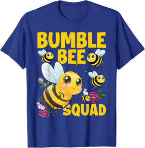 Bumble Bee Squad Bumblebee Team Group Family T-Shirt - T-Shirt | Royal