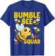 Bumble Bee Squad Bumblebee Team Group Family T-Shirt - T-Shirt | Royal