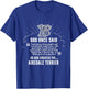 God Once Said Airedale Terrier Dog Gift Women T-Shirt - T-Shirt | Royal
