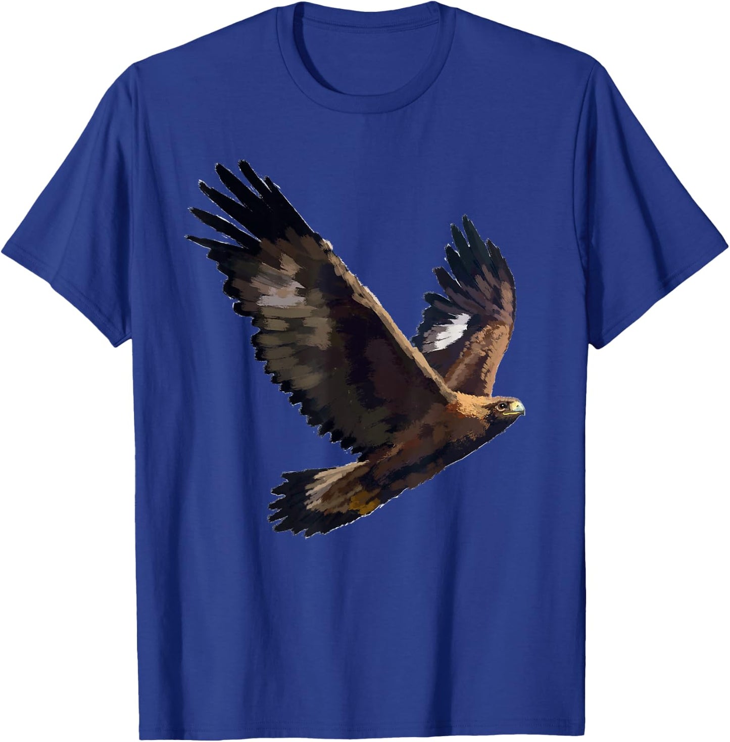 Golden Eagle Bird T Shirt T-Shirt - T-Shirt | Royal