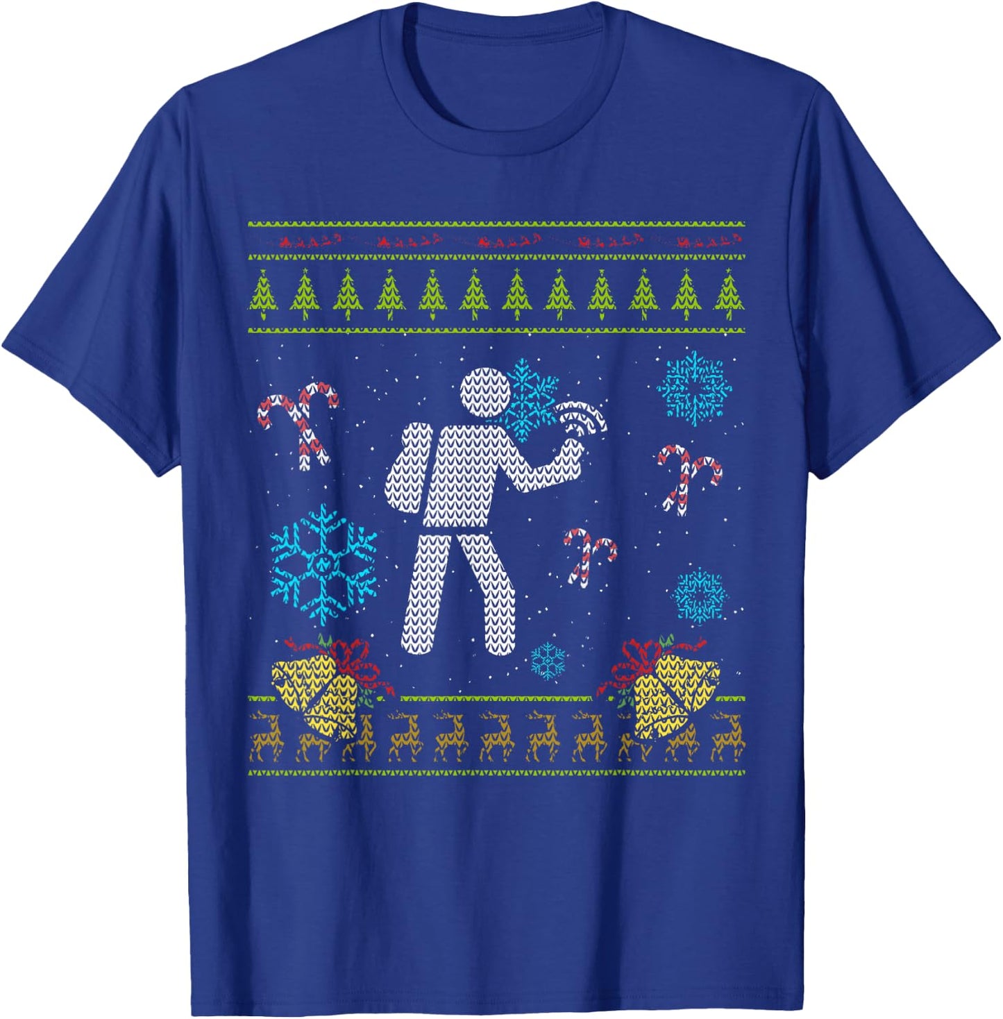 Geocache Christmas Sweater Shirt Geocaching Christmas Sweate T-Shirt - T-Shirt | Royal