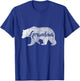 Women's Grandma Bear Outdoors Family for Grandma T-Shirt - T-Shirt | Royal