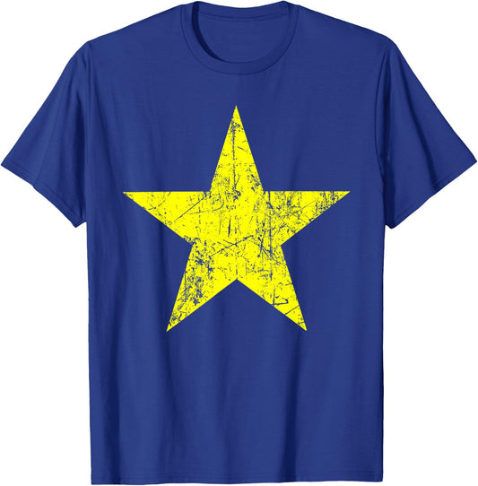 Vietnamese Flag Vintage Star Vietnam Country Gifts T-Shirt - T-Shirt | Royal