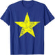Vietnamese Flag Vintage Star Vietnam Country Gifts T-Shirt - T-Shirt | Royal