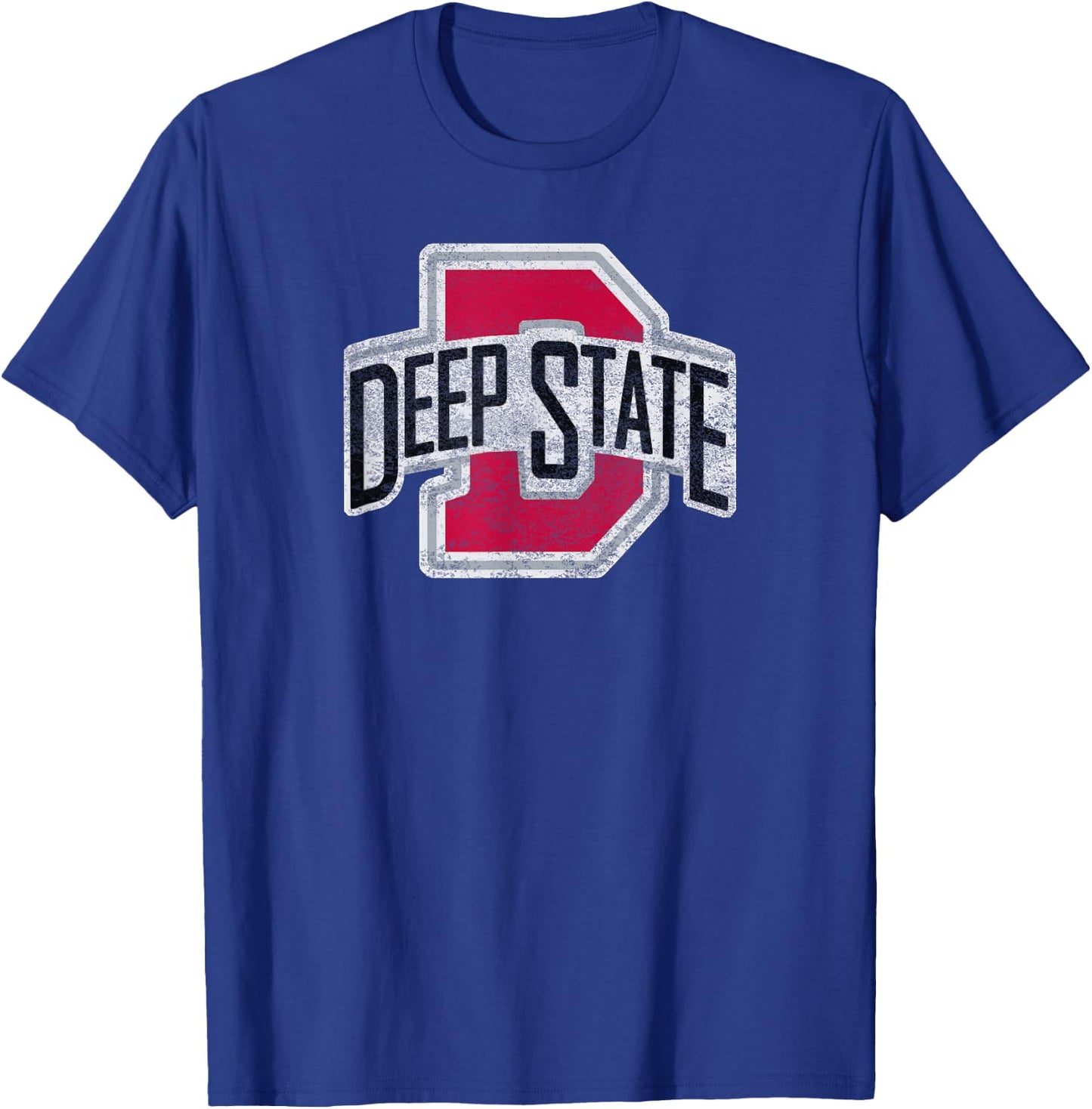 THE Deep State University funny college women T-Shirt - T-Shirt | Royal