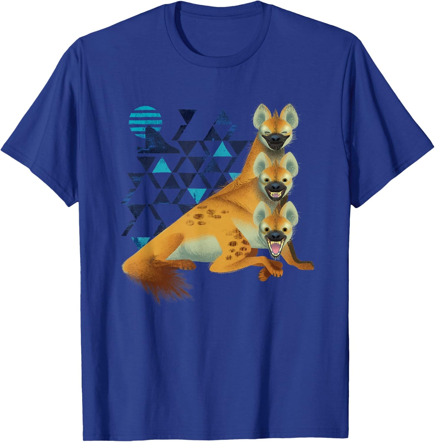 Disney The Lion King Hyenas Geometric Live Action T-Shirt - T-Shirt | Royal