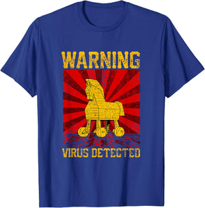 Trojan Horse Hacker T-Shirt - T-Shirt | Royal