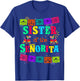 Let's Fiesta Sister of the Senorita Mexican Birthday T-Shirt - T-Shirt | Royal